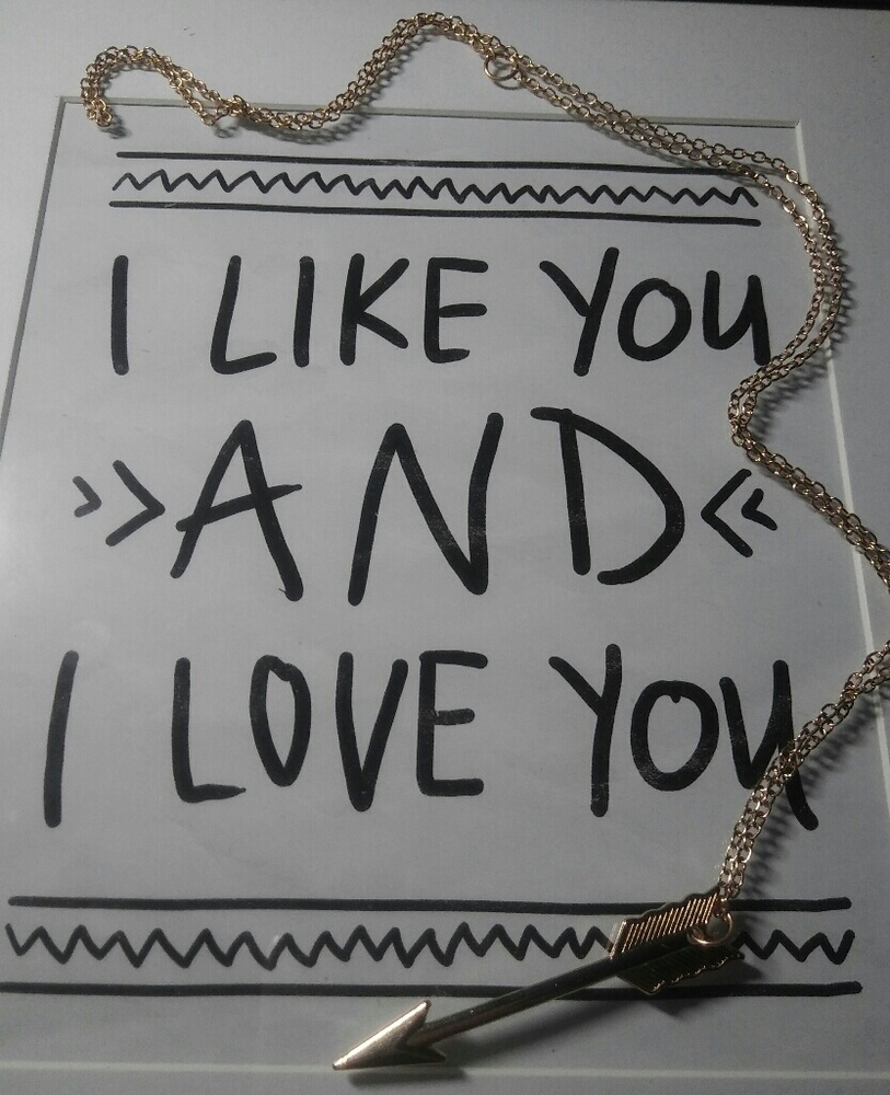 Golden Arrow Necklace